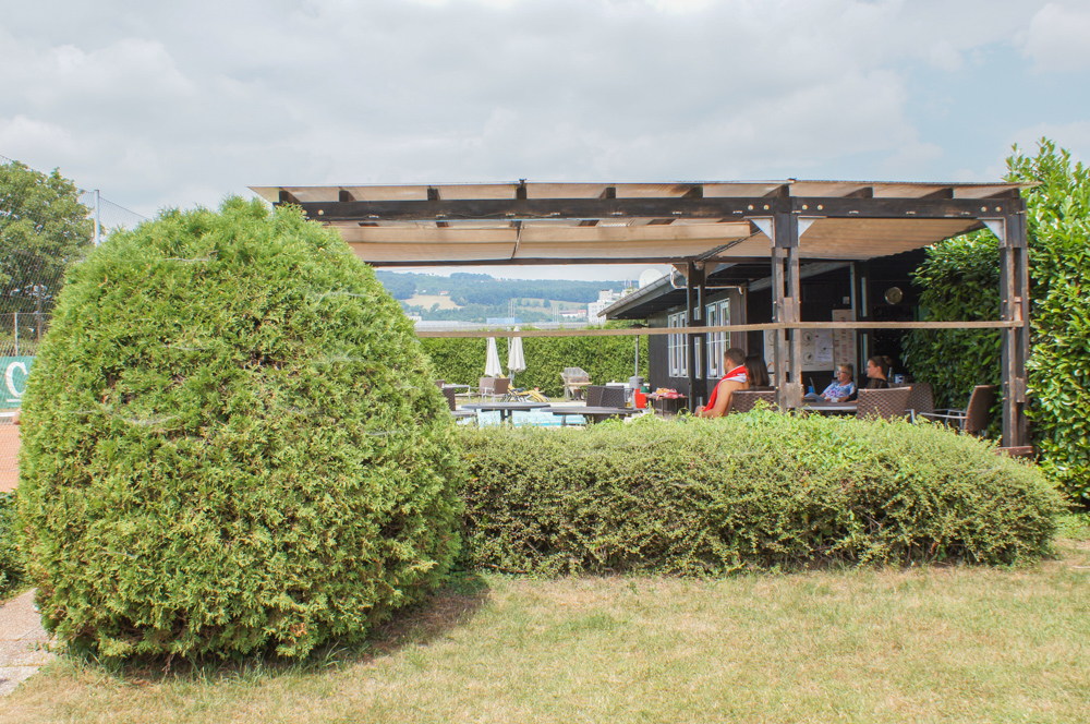 Unsere Pergola